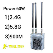 РЕБ Портативная глушилка для дронов R E B (3-канальная)