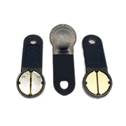 Домофонный ключ заготовка TM-08v2 2-х контактный(круглый)