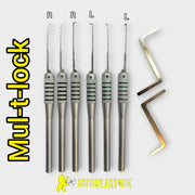 Комплект клюшек ручной работы 6шт Mul-T-Lock(255*)