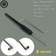 Клюшка ручной работы для замков Abus/Cisa/Mottura/BRICARD/Thirard (60*)
