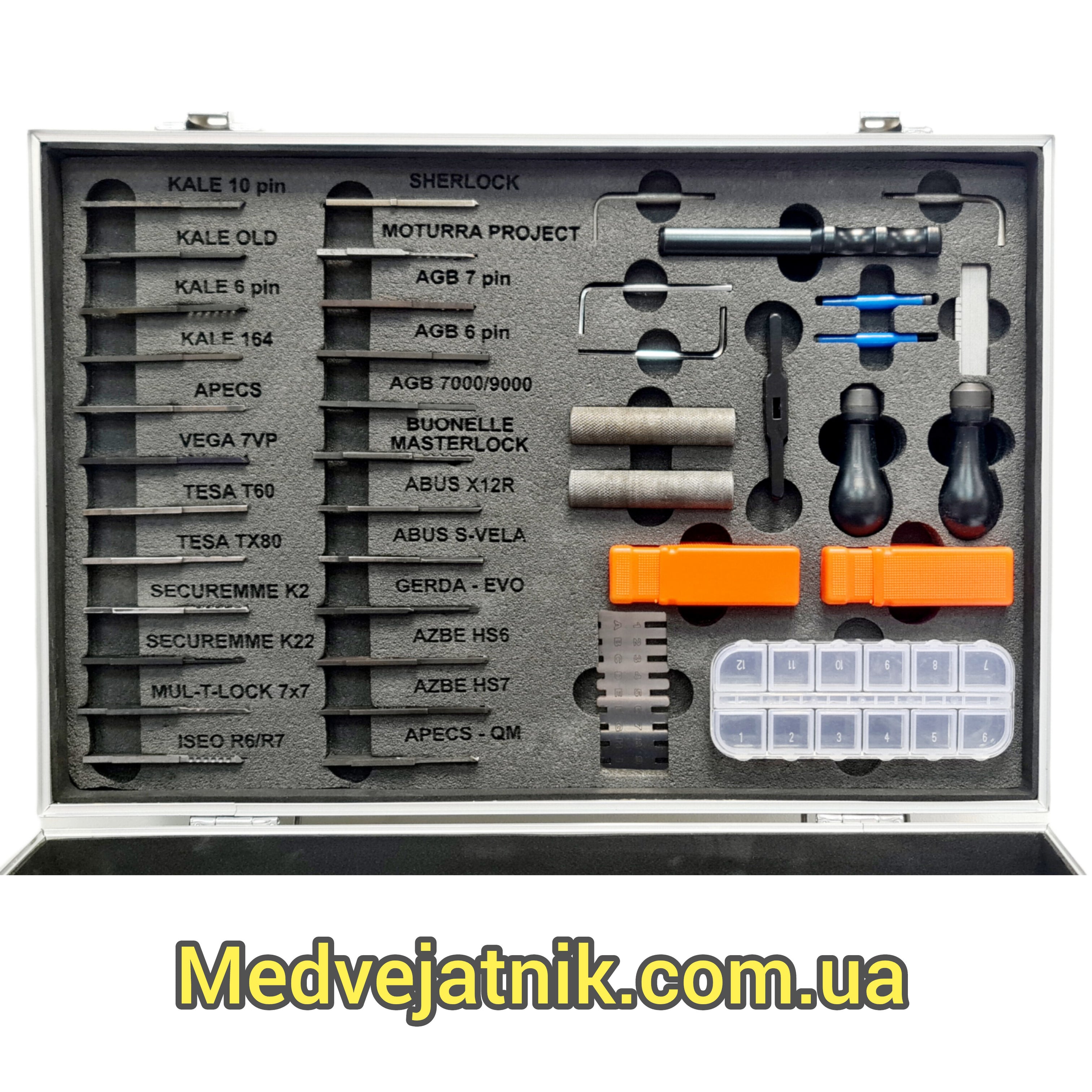Набор самоимпрессии для замков 44шт - Medvejatnik – Medvejatnik