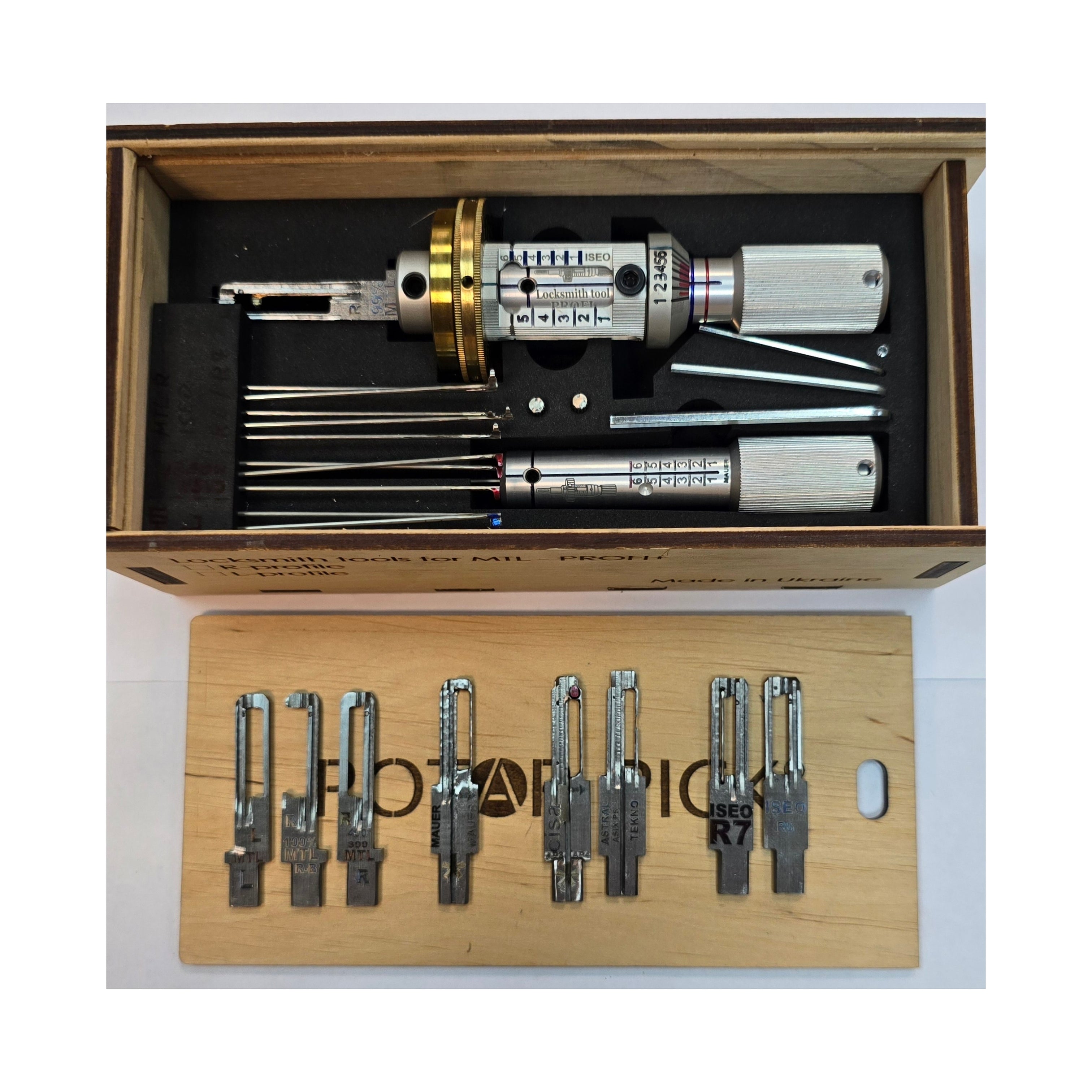 Декодер 17 в 1 для различных замков: Mul-t-lock, Mauer, Cisa, ABUS