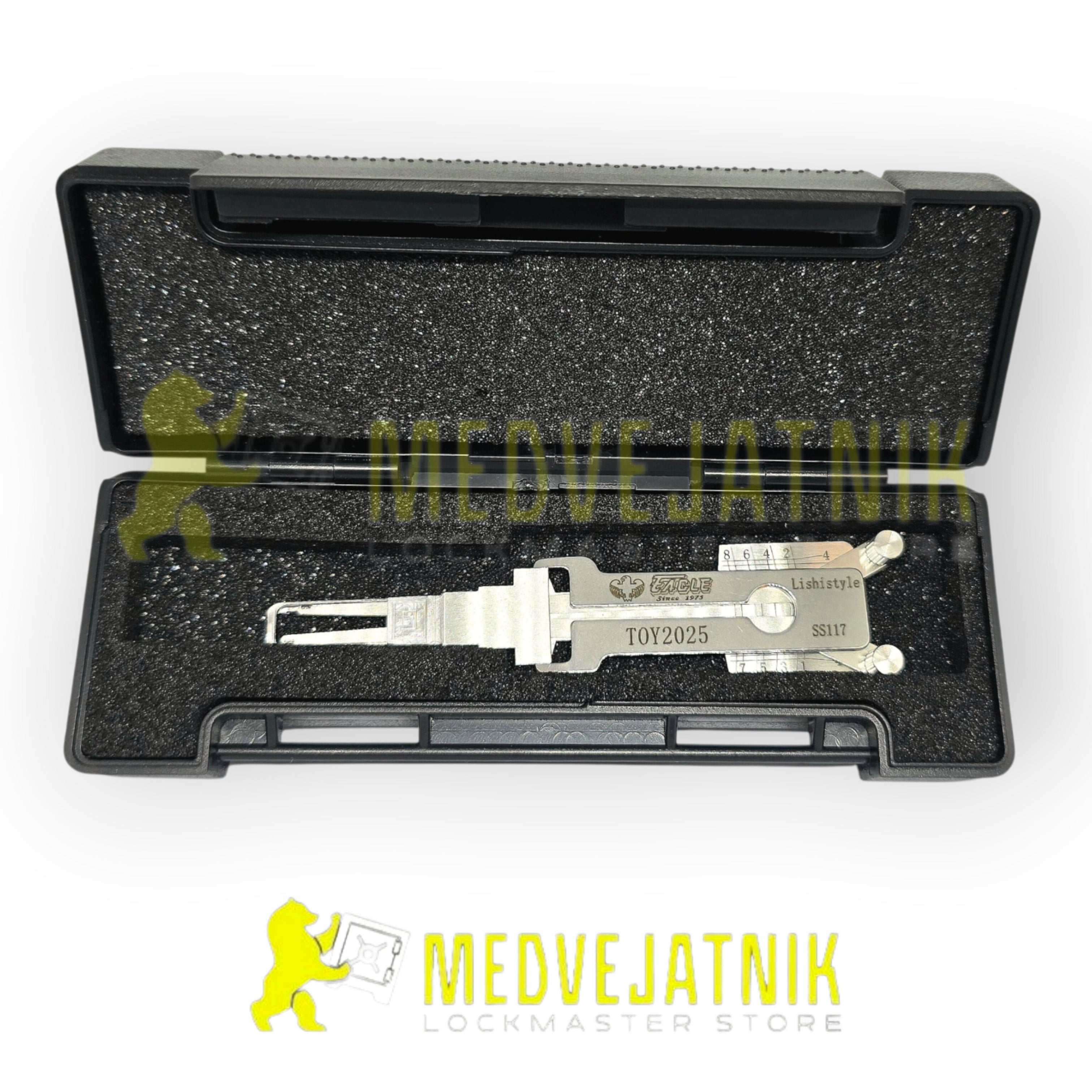 Lishi 2in1 AM5 — отмычка-декодер для английских цилиндров