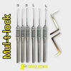 Комплект клюшек ручной работы 6шт Mul-T-Lock